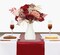 Artificial Flowers Burgundy Pink Fake Flowers for Bridal Bouquets